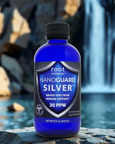 Root Nutritionals NanoGuard Silver bottle