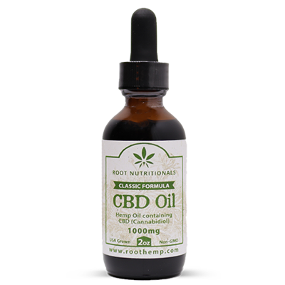 Classic Formula CBD Oil bottle