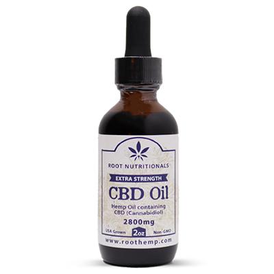 Extra Strength CBD Oil bottle